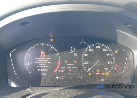 2025 Honda Civic Sport z USA, uszkodzony, nr VIN 2HGFE2F50SH534139